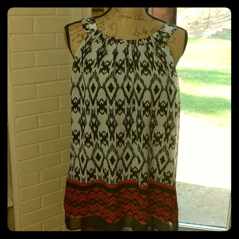 BEAUTIFUL SILKY BLOUSE SIZE xl